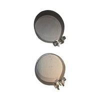 Freightliner 5 inch exhaust clamps set of 2