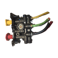 Bendix K125904 MV-3 dash valve side view with air lines and knobs