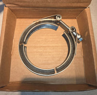 Teconnex 4" V-Band Turbo Outlet Exhaust Clamp TCXT130130349AC2VAM For Detroit - photo 4