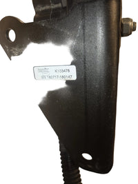 K103478 throttle pedal label close-up